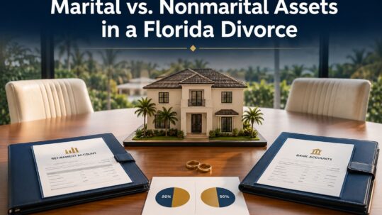 Marital vs. Nonmarital Assets in a Florida Divorce