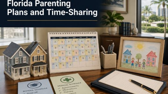 What Florida Parents Should Know About Parenting Plans and Time-Sharing