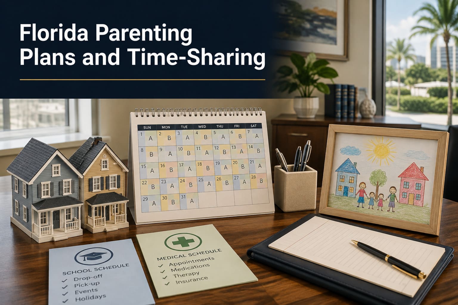 What Florida Parents Should Know About Parenting Plans and Time-Sharing